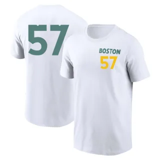 Men's Boston Red Sox Greg Weissert White 2025 City Connect T-Shirt