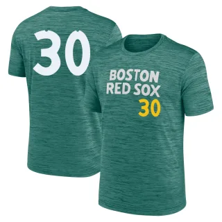 Men's Boston Red Sox Mickey Gasper Green 2025 City Connect Collection Velocity Performance Game Day T-Shirt