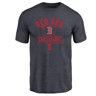 Men's Boston Red Sox Nomar Garciaparra Navy Base Runner T-Shirt
