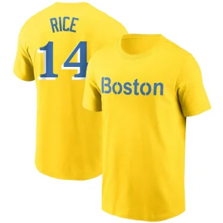 Youth Boston Red Sox Jim Rice Gold City Connect T-Shirt